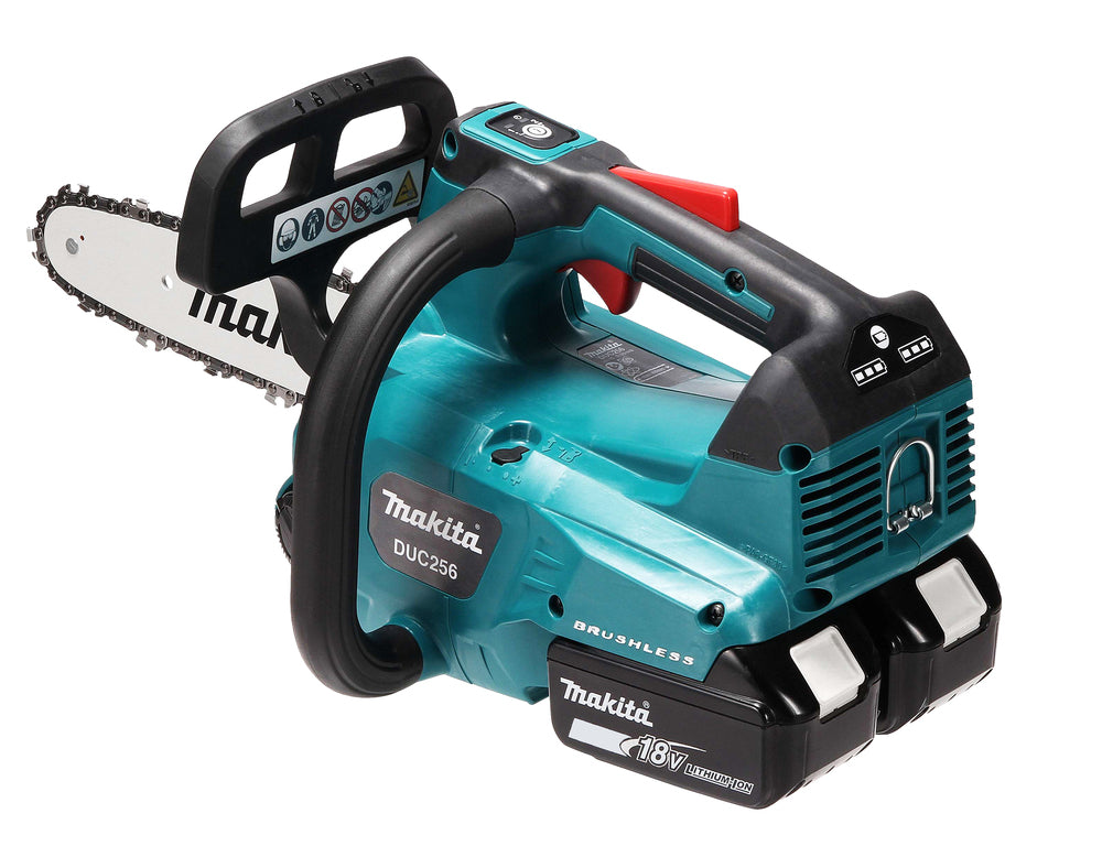 Makita DUC256Z Top Handle Akku-Kettensäge | 2x18V | 25 cm Schwert (Solo) - Mein Shop