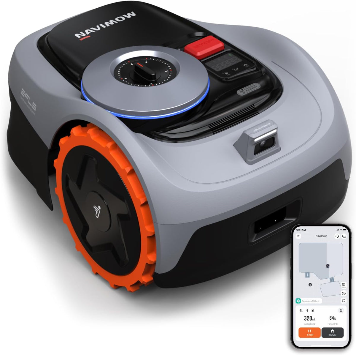 Segway Navimow i105E Mähroboter – Kabellos. Intelligent. Präzise - Mein Shop